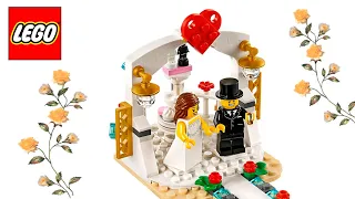LEGO  40197  Wedding Favor Set 2018  SPEED BUILD