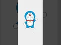 Draw Doremon by Python Turtle program