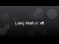 Using Math - Visual Basic 2010 Tutorial