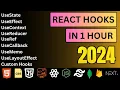 All React Hooks Explained in 1 Hour React JS Hooks Interview Questions React Hooks Crash Course