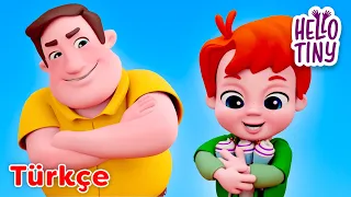 Ali Ali O Şeker Mi? 😋🧁 | Bebekler için şarkılar | Hello Tiny Türkçe