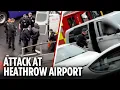Lagu More than 20 injured in Heathrow Airport pepper spray attack as armed cops arrest man
