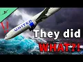 TERRIFYING Dive United Airlines 1722
