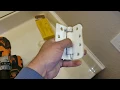 Replacing Spring Loaded Door Hinge