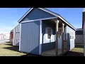 12X24 DERKSEN SIDE CABIN AT BIG W s PORTABLE BUILDINGS