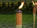 The Proper Easy Way to Mount How Install Free Standing Tiki Torch with 2 PVC in Your Yard Backyard