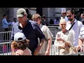 Gwen Stefani Blake Shelton take kids to Vatican in Italy