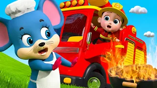 Super Firefighter Rescue Team | Cartoon for kids | Kids Cartoon | Funny Videos for toddlers