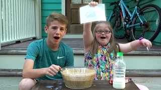 Weird Cereal Challenge!  (MattyBRaps vs Sarah Grace)