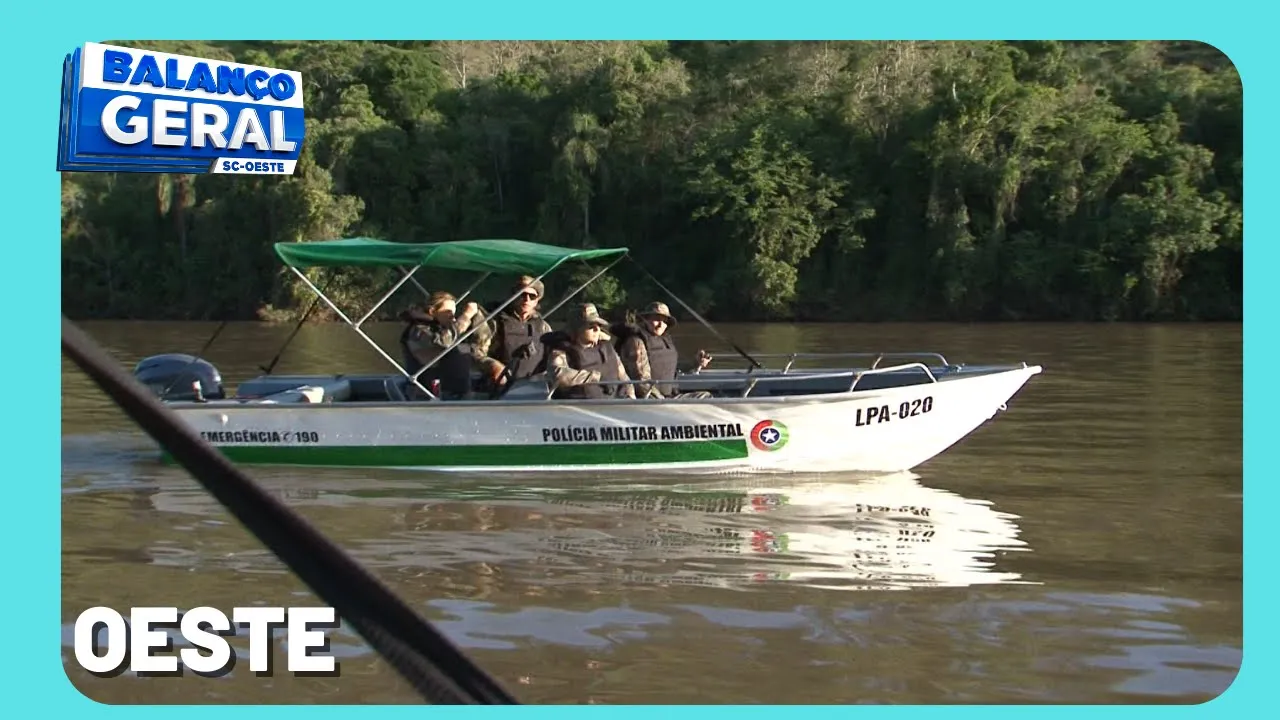 Operação Piracema: Polícia Ambiental registra redução de 30% nas apreensões no Oeste