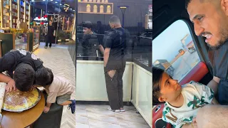 سفره وي السيد وحساني بس ما اسولفلكم شصار بطريق راح تشبعون ضحك😂