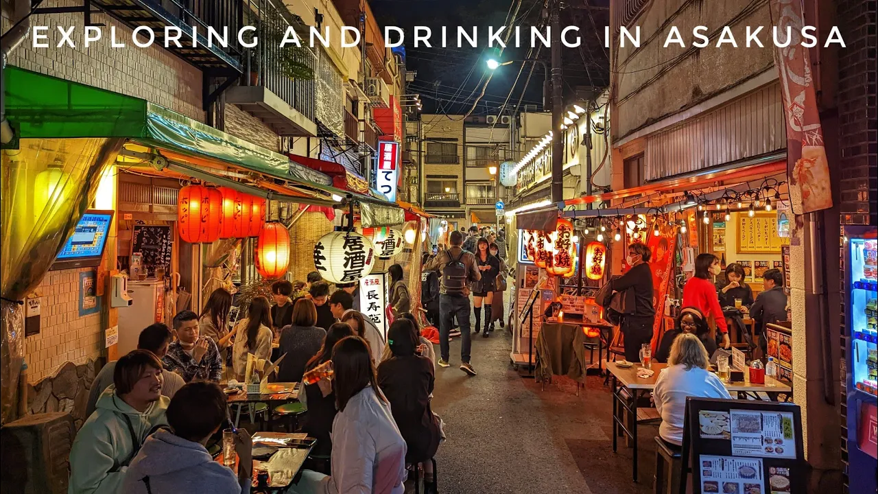 Tokyo Skytree, Asakusa and Ueno - Pineapple Pizza Evening Walk 🍻🍕