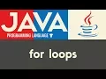 For Loops Java Tutorial 21