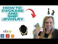 HOW I PACKAGE AND SHIP JEWELRY FOR RESELLING - Poshmark Etsy Ebay Mercari