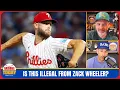 Is this illegal by Zack Wheeler per MLB rules Baseball Today