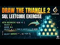 TRYING to solve Draw The Triangle 2 from HACKER RANK