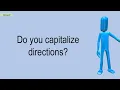 Do You Capitalize Directions