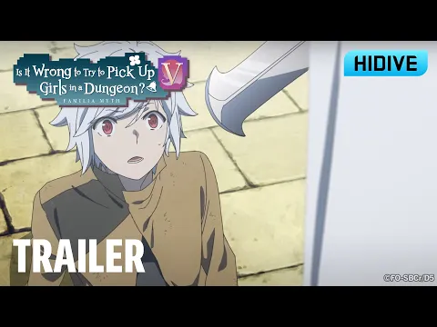 Is It Wrong To Try To Pick Up Girls in a Dungeon? V Trailer [Subtitled]