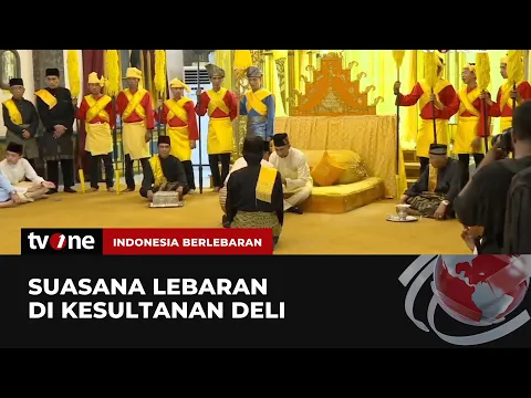 Tradisi Berlebaran di Istana Sultan Deli