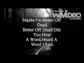 Lagu Sleeping With Sirens   Better Off Dead (Lyrics)