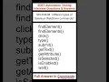 SELENIUM What are the different types of Selenium WebDriver commands