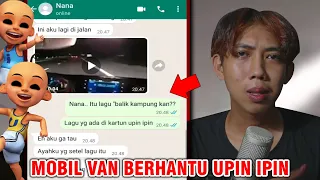 Download MOBIL VAN BERHANTU UPIN IPIN 😱 | CHAT HISTORY HORROR INDONESIA MP3