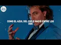 🎵 Cristian Castro - Azul (Letra/Lyrics)