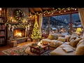 Lagu Caféavond in december ❄️ Soepele jazz, haardvuur en vuurwerk