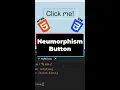 Easy Neumorphism Button With HTML CSS