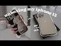 unboxing my gold iphone 13 pro max