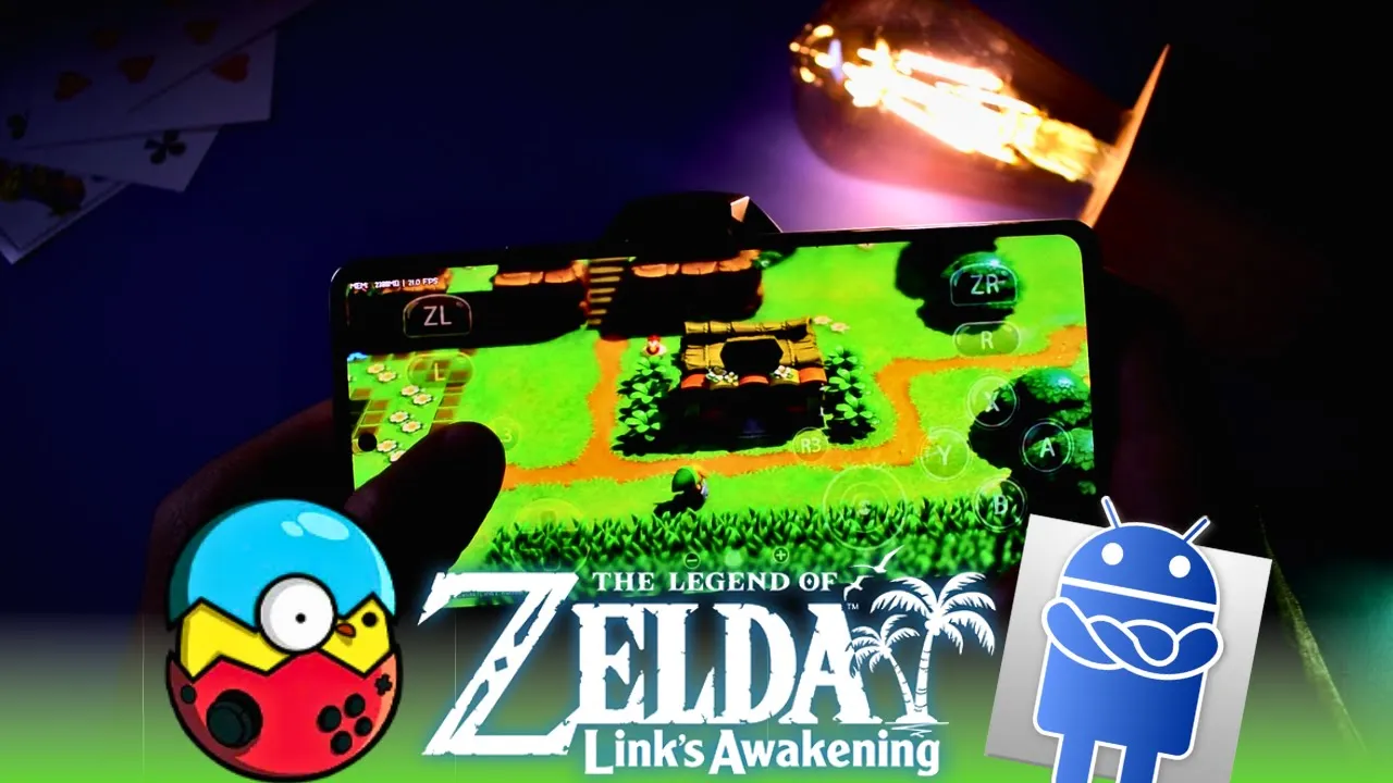 The Legend of Zelda: Link's Awakening Android | Nintendo Switch Emulator Gameplay | Egg NS Mali GPU