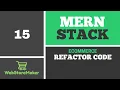15 Refactor code - Ecommerce Tutorial using MERN Stack