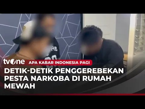 Polisi Gerebek Pesta Narkoba di Rumah Mewah