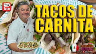 How to make carnitas tacos - Gustavo Osorio