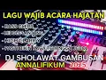DJ CEK SOUND SHOLAWAT  GAMBUSAN ANALIFIKUM - wedding Event Sound Check 2025 I Live Audio Bass