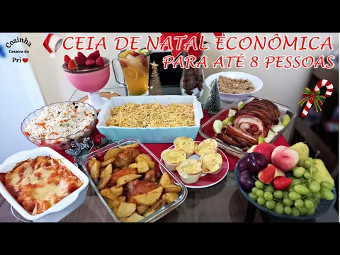 Download MP3 CEIA DE NATAL COMPLETA E  ECONÔMICA PARA ATÉ 8 PESSOAS- CARDÁPIO COMPLETO 2021