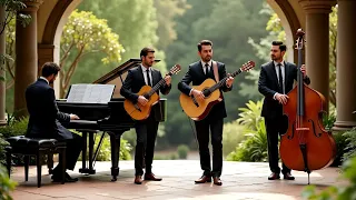 Soft Slow Spanish Guitar Music W Piano Cafe Lounge Latin Relaxing Music 