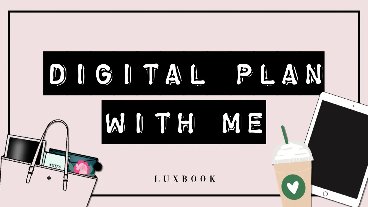 Digital Plan With Me | Digital Planning in Goodnotes | Digital Planning for Beginners