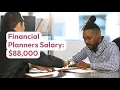 88 000 Financial Planners Income - Salary Job Details