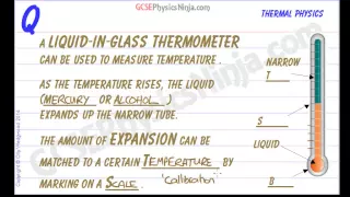 GCSE Physics - The Liquid-in-Glass Thermometer
