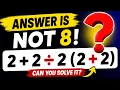 99 Get This Math Problem WRONG 2 2 2 2 2