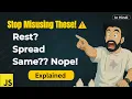 Rest vs Spread vs Destructuring Why You re Probably Using Them Wrong