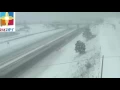 WATCH Wintry weather hits Raton Pass