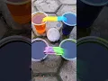 Download Lagu Mixing Color Green Blue Yellow and Purple Very Cool #colors #mixedcolors #art #shorts #fyp