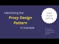 Example 6 Query Results Caching Proxy Design Pattern Java