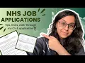 NHS Job Applications Guide Tips Strategies for Success 2023 Walk-through my application