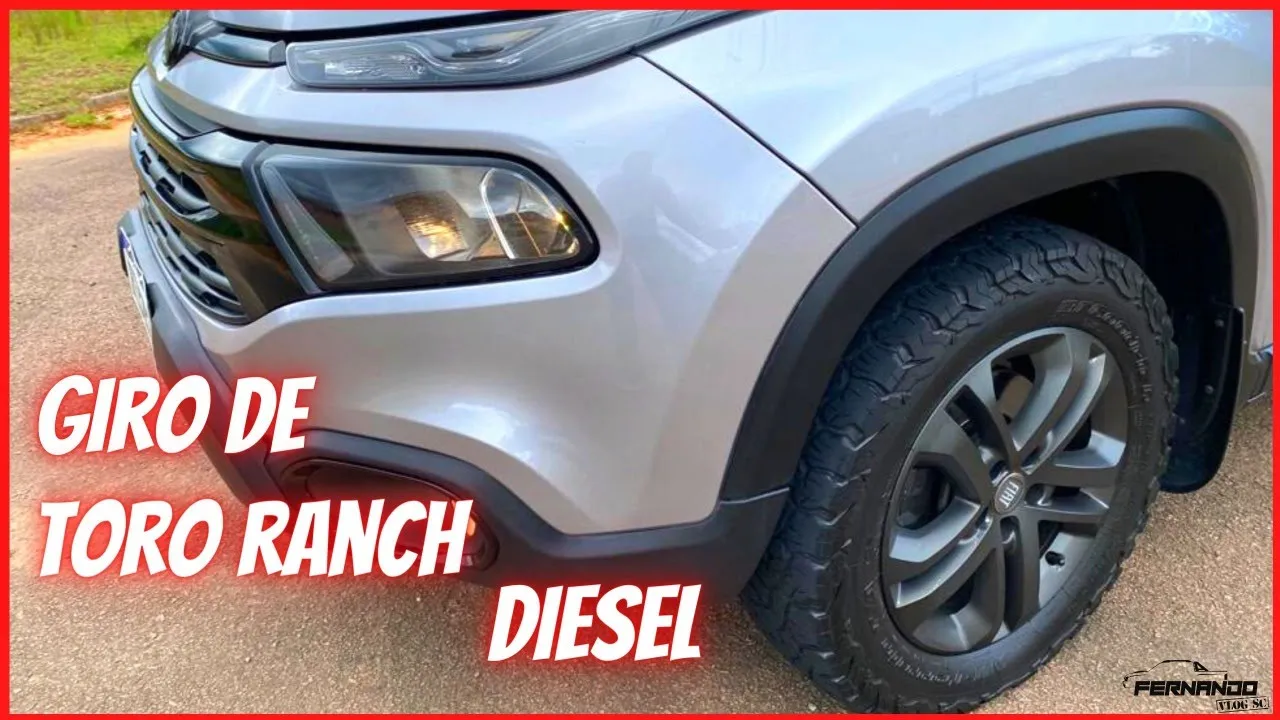GIRO DE FIAT TORO RANCH ANO 2021 4X4 DIESEL,* ANDA BEM?*