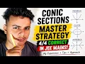 How I Scored in Conic Sections JEE Mains Strategy for Parabola Ellipse Hyperbola