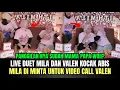Lagu Live Mila dan Valen Kocak Abis, Mila di Minta Untuk Video Call Valen!