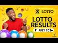 SA Lotto Results Saturday 11 July 2026 Full Draw Results